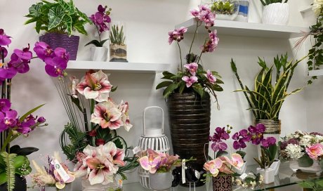 Nouvelles créations en fleurs artificielles pour la maison à Saint Germain au Mont d'Or