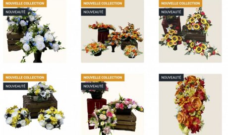 Des compositions de fleurs artificielles pour fleurir vos tombes en livraison en Bourgogne
